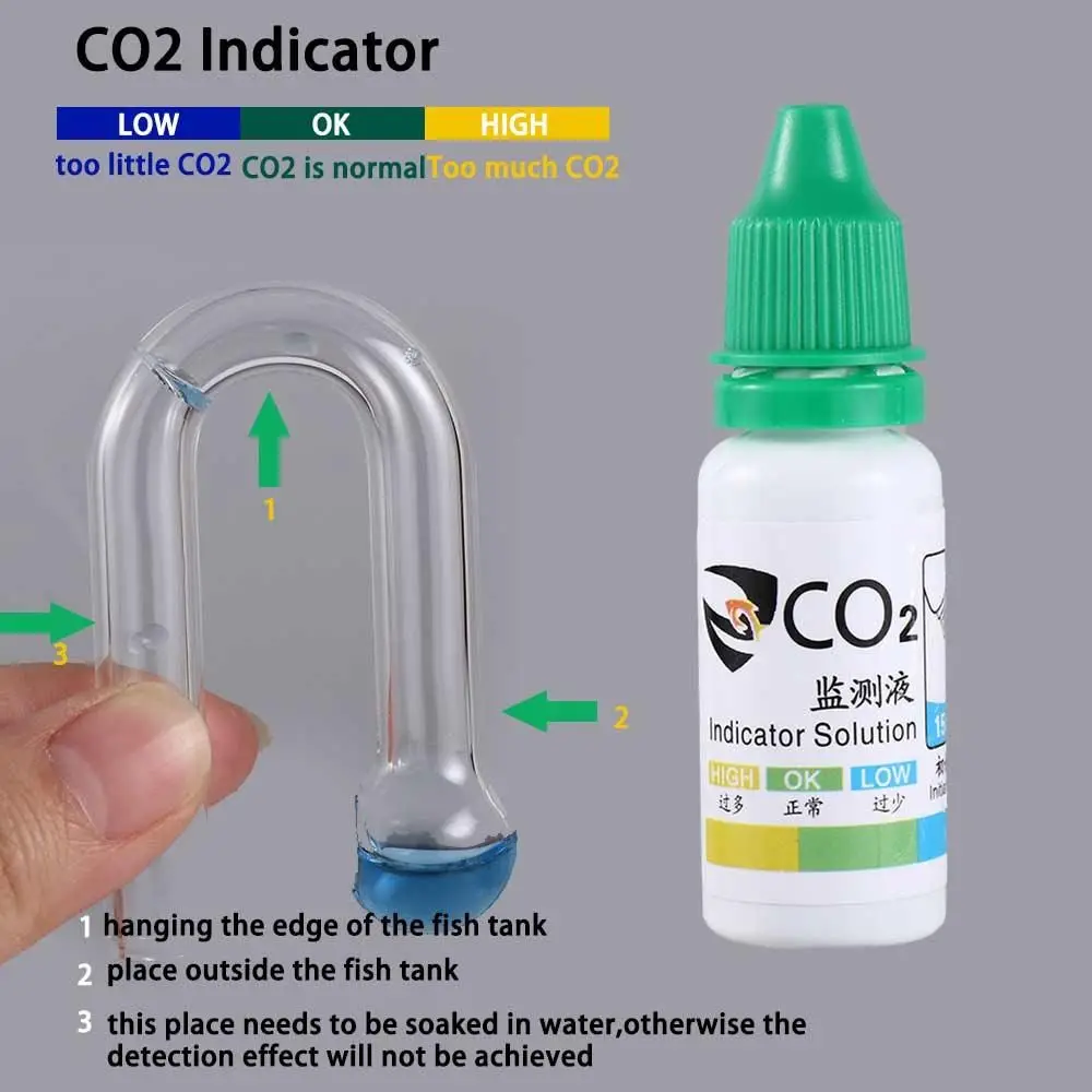 Concentration Aquarium For Aqu - Glass Co2 Drop Checker 评论和价格