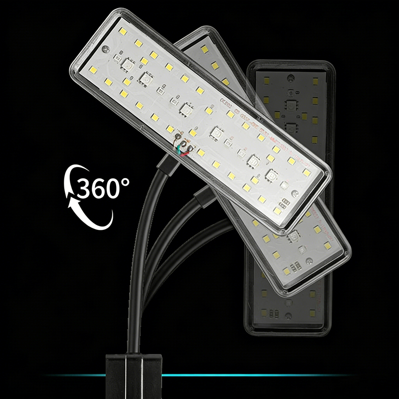 USB Aquarium LED Light Fish Ta - Aquarium Planted Tank Fertilizer 评论和价格