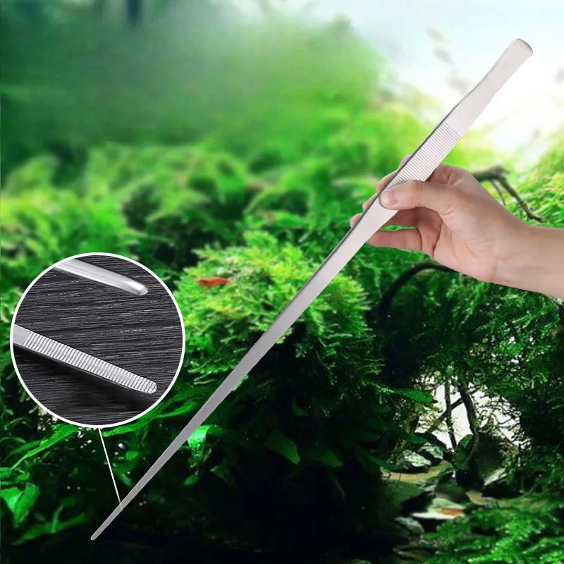 38cm Stainless Steel Aquarium  - Planted Clip Tweezers 评论和价格