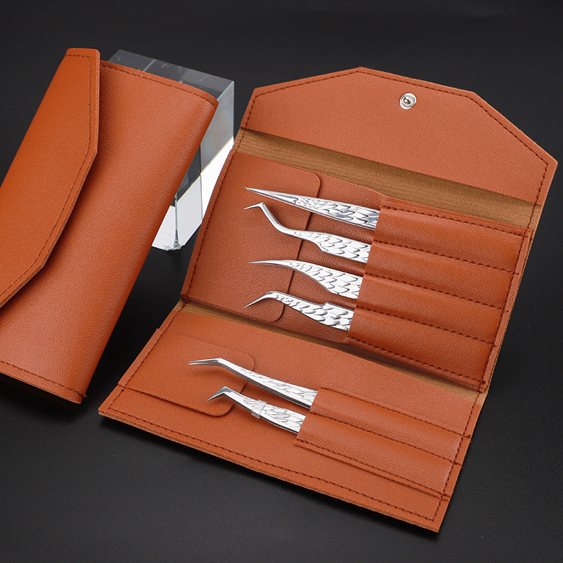 6PCS False Eyelash Tweezers Se - Planted Clip Tweezers 评论和价格