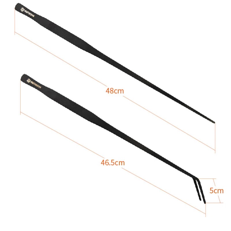 VASTOCEAN 27CM 48CM Extended M - Planted Clip Tweezers 评论和价格