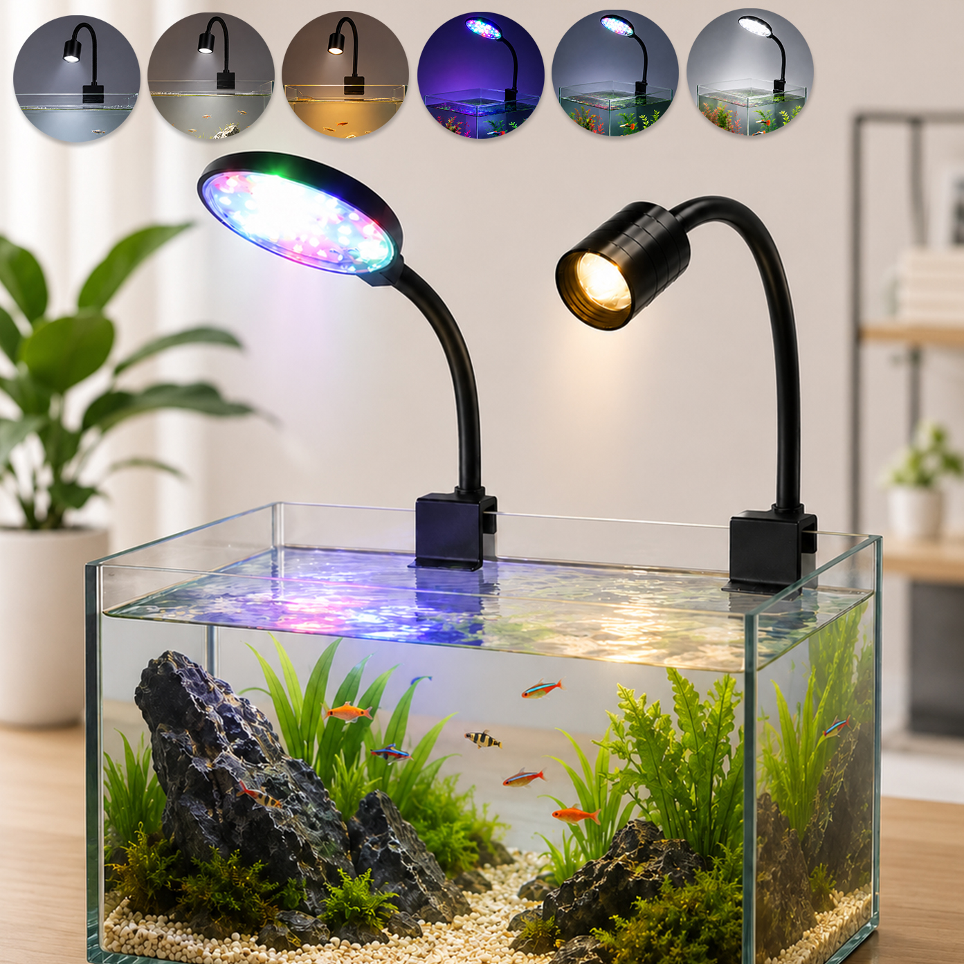 USB LED Aquarium Light Lightin - Aquarium Planted Tank Fertilizer 评论和价格