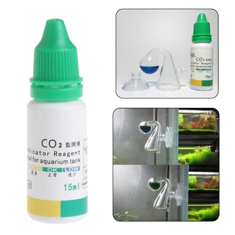 Aquarium CO2 Indicator Solutio - Glass Co2 Drop Checker 评论和价格