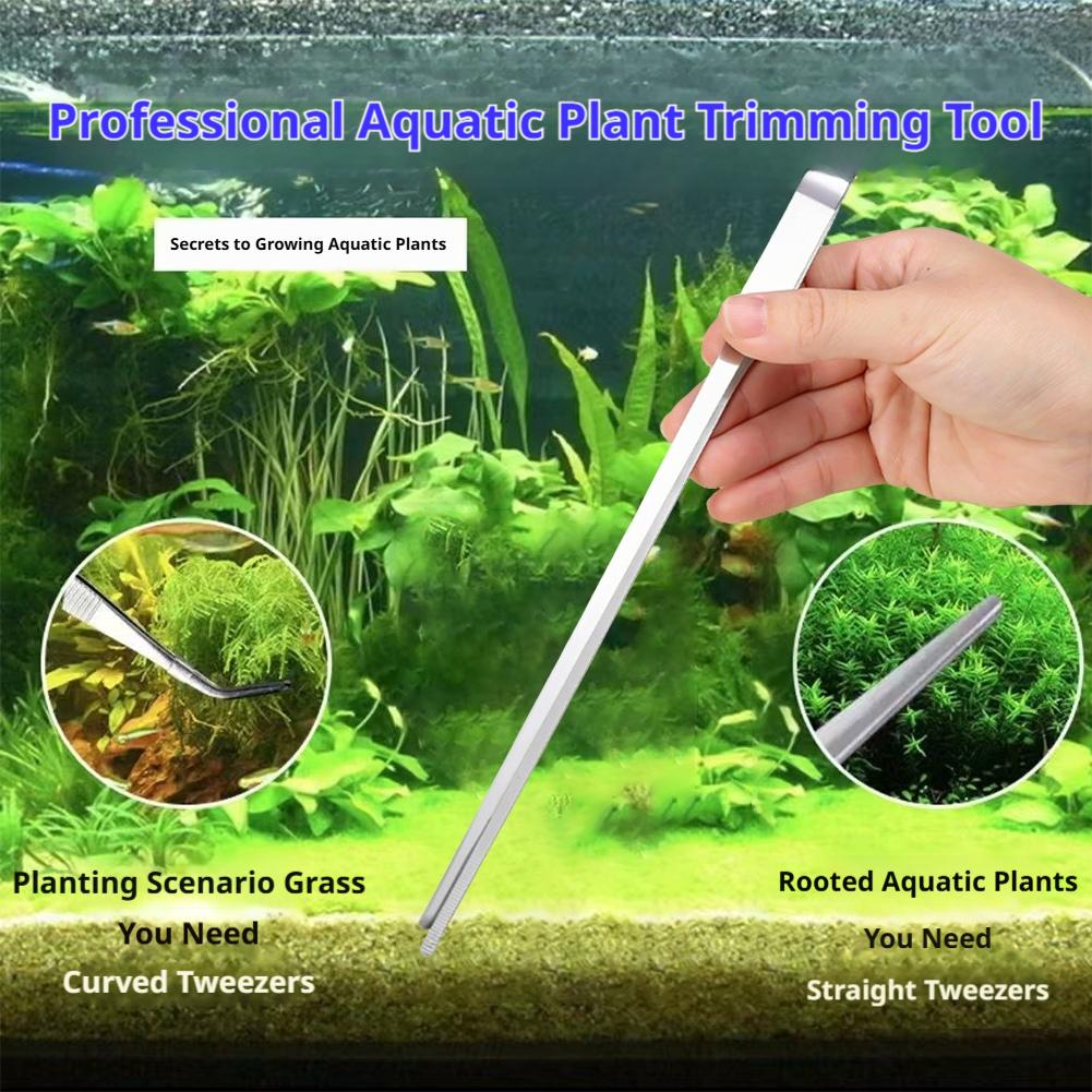 Stainless Steel Aquarium Tweez - Planted Clip Tweezers 评论和价格