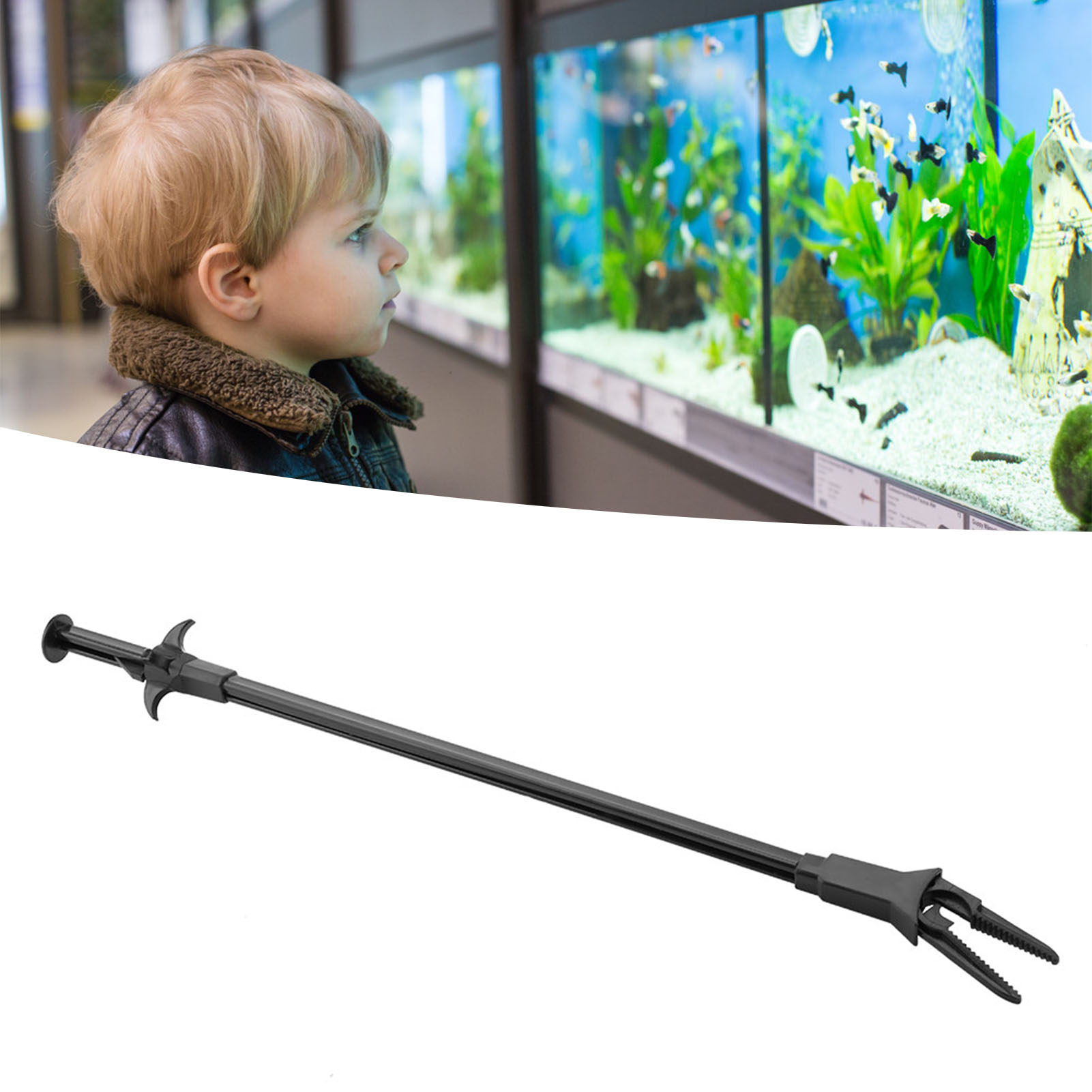 Fish  Cleaning Tool Fish  Aqua - Planted Clip Tweezers 评论和价格
