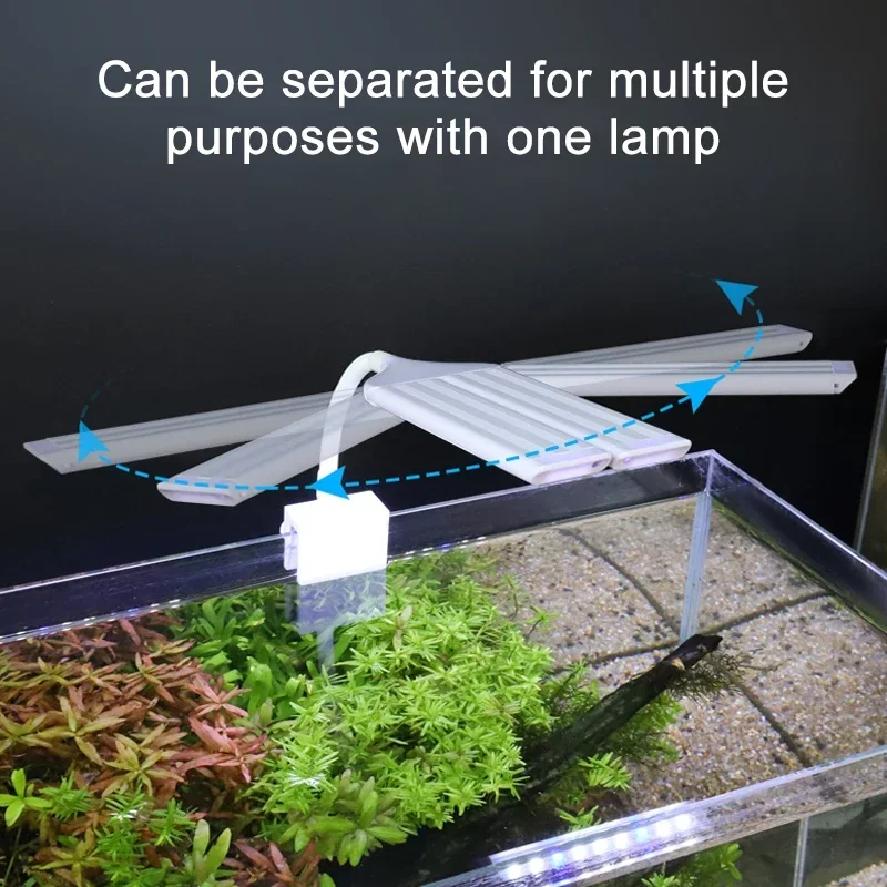 Super Bright Clip Lamp LED Aqu - Aquarium Planted Tank Fertilizer 评论和价格