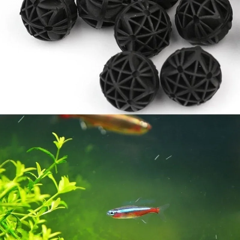 20Pcs 16mm Aquarium Filter Bio - Aquarium Planted Tank Fertilizer 评论和价格