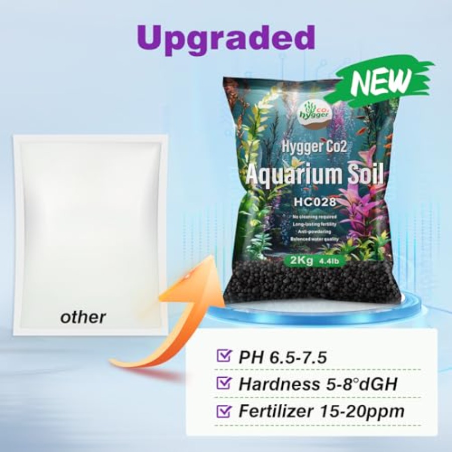 Upgraded Aquarium Soil Water G - Aquarium Plant No Need Soil 评论和价格