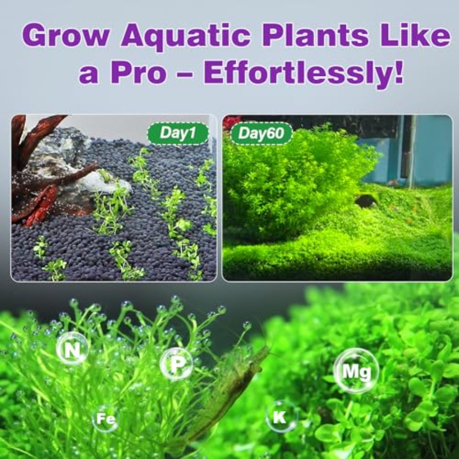 Upgraded Aquarium Soil Water G - Aquarium Plant No Need Soil 评论和价格