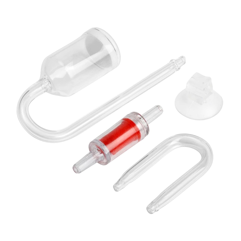 4pcs Set DIY CO2 Diffuser For  - Glass Co2 Drop Checker 评论和价格
