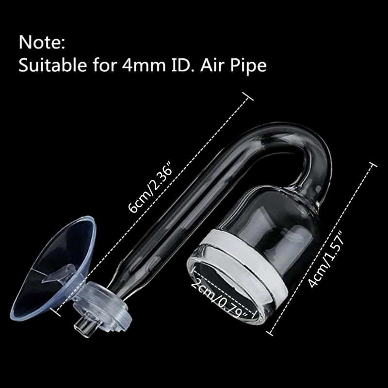 4pcs Set DIY CO2 Diffuser For  - Glass Co2 Drop Checker 评论和价格